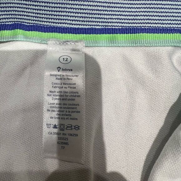 Ivivva girls collared shirt 12 non smoking great condition - Picture 8 of 11